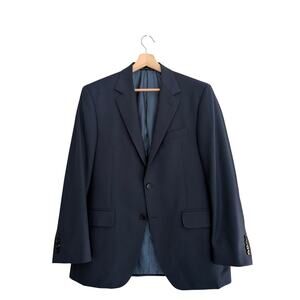 Men's Coppley Reda 1865 Super 130's Blazer Suit Jacket Two-Button 42 Tailored